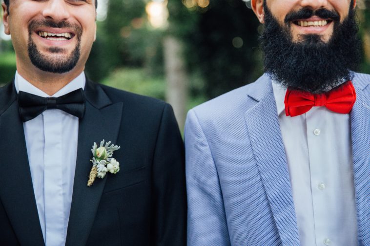 what do men wear to a black tie wedding